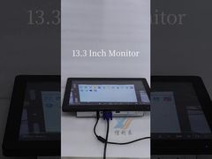 400 Cd/m2 Kit de montagem do touch monitor de brilho e ângulo de visão de 178° para ecrãs avançados