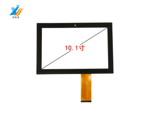 Painel de tela sensível ao toque capacitivo USB personalizado para Windows para tela sensível ao toque G + G de 10,1 polegadas