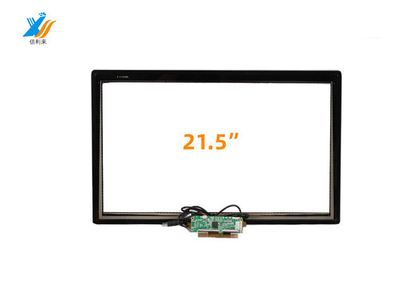 Painel de toque capacitivo projetado USB de 21,5 polegadas Painel de tela multi-toque
