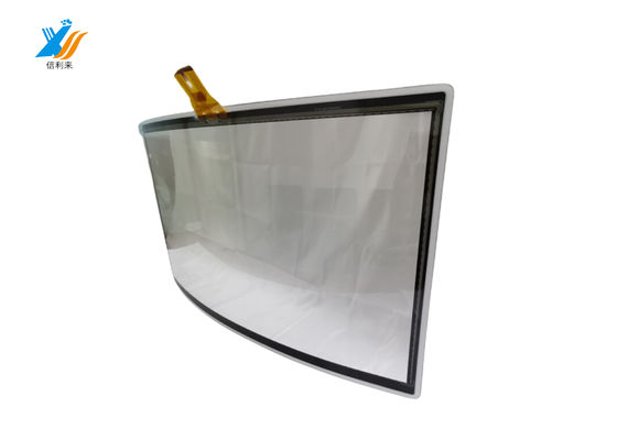 OEM Painel de toque curvo com alta sensibilidade Projetado Painel de toque capacitivo