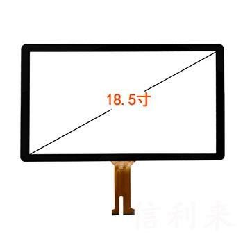 18Painel de toque capacitivo projetor preto de 0,5 polegadas