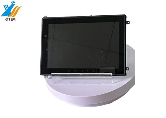 Painel de toque PCAP de 10 pontos com estrutura G+G para mesa de controlo industrial e casa inteligente