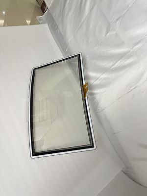 32 polegadas painel de toque curvo resistente a arranhões multi dispositivo touch monitor