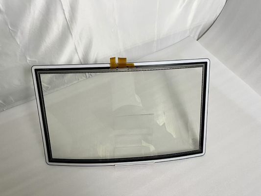 32 polegadas painel de toque curvo resistente a arranhões multi dispositivo touch monitor