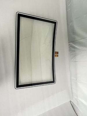 32 polegadas painel de toque curvo resistente a arranhões multi dispositivo touch monitor
