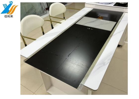 Tela sensível ao toque LED personalizável Espelho inteligente com vários sistemas operacionais Estrutura G + G impermeável para casa inteligente Sala de banho
