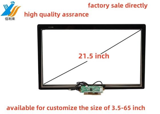 21.5 polegadas PCAP GG Touch Screen painel impermeável impermeável a óleo AR AG AF Anti-UV LCD monitor de exibição personalizável