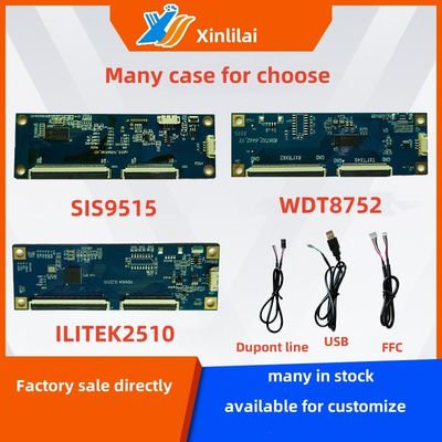 8 polegadas Multi-touch projetado USB capacitivo (PCAP) GG GFF ITO painel de tela sensível ao toque Tft LCD Display LED Monitor personalizado AR AG AF Anti-UV à prova d'água luva à prova de óleo caneta de toque tablet pc jogos de educação