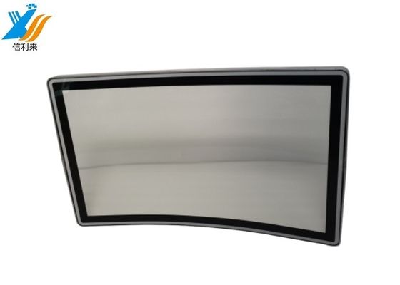 32 polegadas painel de toque curvo resistente a arranhões multi dispositivo touch monitor