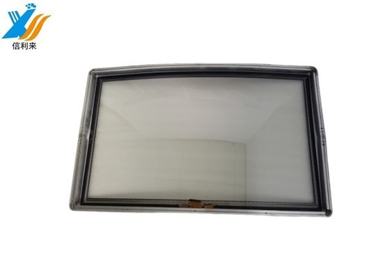 Painel de tela sensível ao toque curvo e capacitivo personalizado 32 "impermeável à água resistente ao óleo Anti-UV AR / AF / AG