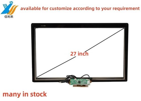 27 polegadas Multi-touch projetado capacitivo (PCAP) tela sensível ao toque Painel Sensível ao toque Monitor à prova d'água caneta à prova d'óleo toche Anti-UV LCD display tablet pc