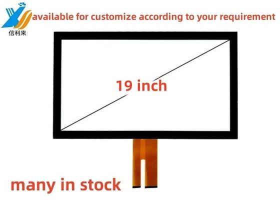 19 polegadas Multi-touch projetado capacitivo (PCAP) GG GFF ITO painel de tela sensível ao toque impermeável a óleo caneta sensível ao toque luva touch LCD Display Led Monitor Personalizavel para educação médica industrial smart home