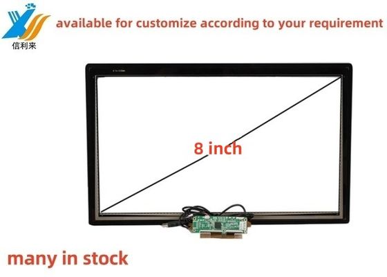 8 polegadas Multi-touch projetado USB capacitivo (PCAP) GG GFF ITO painel de tela sensível ao toque Tft LCD Display LED Monitor personalizado AR AG AF Anti-UV à prova d'água luva à prova de óleo caneta de toque tablet pc jogos de educação