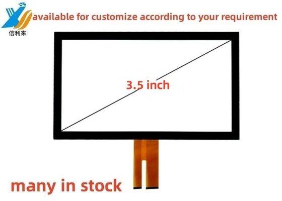 3.5 polegadas PCAP touch screen personalizável painel com resistente à água resistente a óleo Anti-UV caneta toque luva toque para tablet pc jogos máquina de aprendizagem