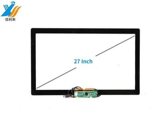 27 polegadas 16 9 painel táctil capacitivo com interface USB de 10 pontos