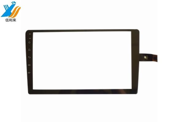 Painel de tela sensível ao toque digital de vidro de 9 polegadas com interface IIC para GPS de carro