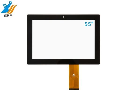 55 polegadas 10 pontos de toque capacitivos (PCAP) GG Painel de tela de toque Personalizar impermeável impermeável a óleo Anti-UV AR AG AF Anti-UV caneta touch LCD Display monitor tablet pc