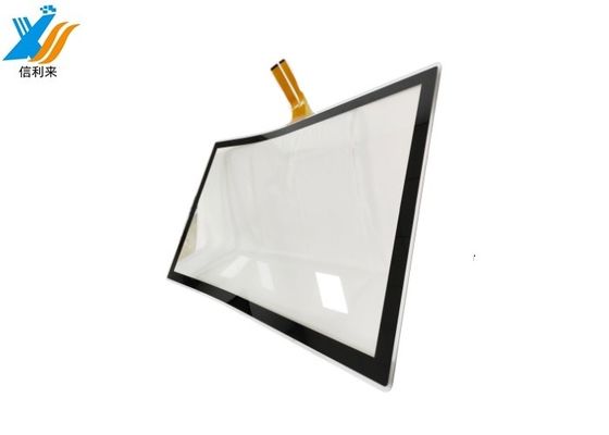 Tempo de resposta rápido e flexibilidade flexível Painel de toque capacitivo curvo com tecnologia de toque
