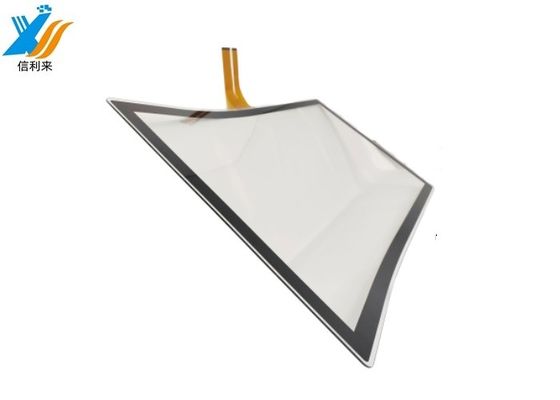 Tempo de resposta rápido e flexibilidade flexível Painel de toque capacitivo curvo com tecnologia de toque