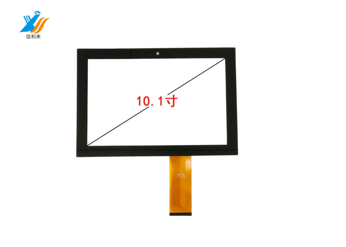 Painel de tela sensível ao toque capacitivo USB personalizado para Windows para tela sensível ao toque G + G de 10,1 polegadas