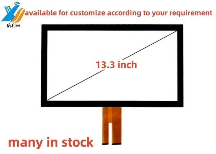 13.3 polegadas Multi-touch projetado capacitivo (PCAP) GG painel de tela sensível ao toque impermeável a óleo caneta sensível ao toque LCD Display LED Monitor AR AG AF Personalizado para tablet pc educação médica ATMS Transporte