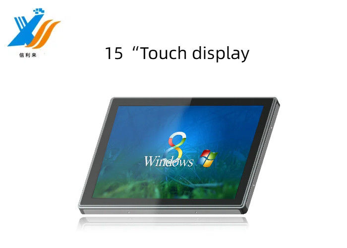15 polegadas Industrial Touch Monitor para touch display Android ângulo de visão 178 ° OEM