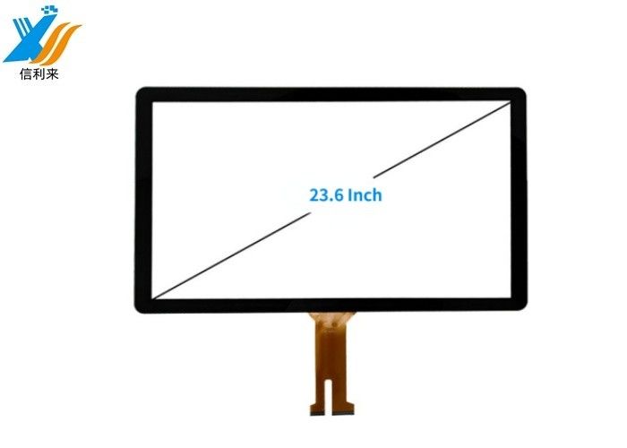 23Painel de tela sensível ao toque capacitivo de grau industrial de 0,6 polegadas com tamanho diagonal da tela.
